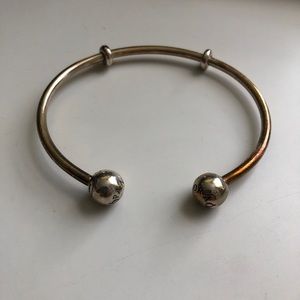 Pandora Open Bangle Bracelet Sterling Silver